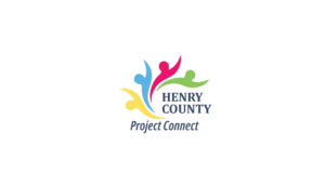 Henry County Project Connect logo with four colorful abstract figures forming a circle above the words “HENRY COUNTY” and “Project Connect.”